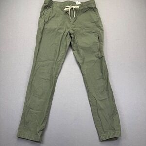 Vuori Ripstop Pant Army Green VW401 Stretch Cotton Cargo Hiking Size Medium